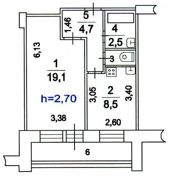 Продажа, 1-комн. квартира, баррикадная, центральный админист.