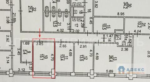 Фото: Лот №213176 Сдается офис площадью 15 кв. м.  в БЦ класса Б,  1 кабинет,  test