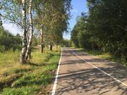 14 соток, лпх, д. Спас-Темня Чеховский р-н, лес, река, асфальт - Фото 5