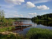 Участок на 1-й линии реки Хотча, д. Юминское Кимрский район - Фото 1