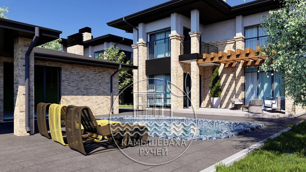 Продажа дома, 250м <sup>2</sup>, 7 сот., Водопадный, Алычовая,  22