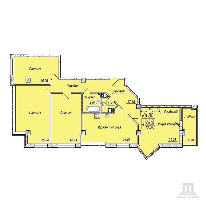 Продажа 4-комнатной квартиры, Ростов-на-Дону, ул. Искусственная,  29