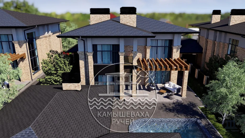 Продажа дома, 250м <sup>2</sup>, 7 сот., Водопадный, Алычовая,  22