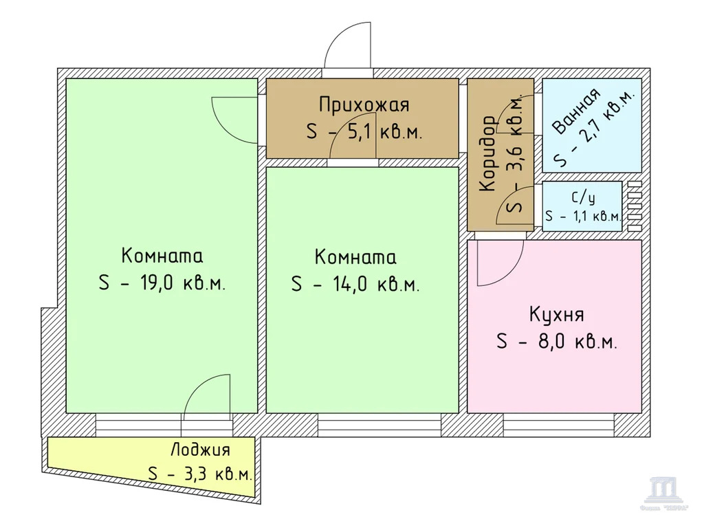 Продажа 2-комнатной квартиры, Ростов-на-Дону, ул. Народного Ополчения,  25