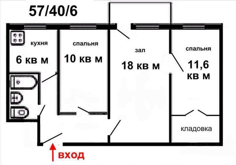 Продам 3-х комнатную квартиру на ул. тельмана, 16 - краснояр.