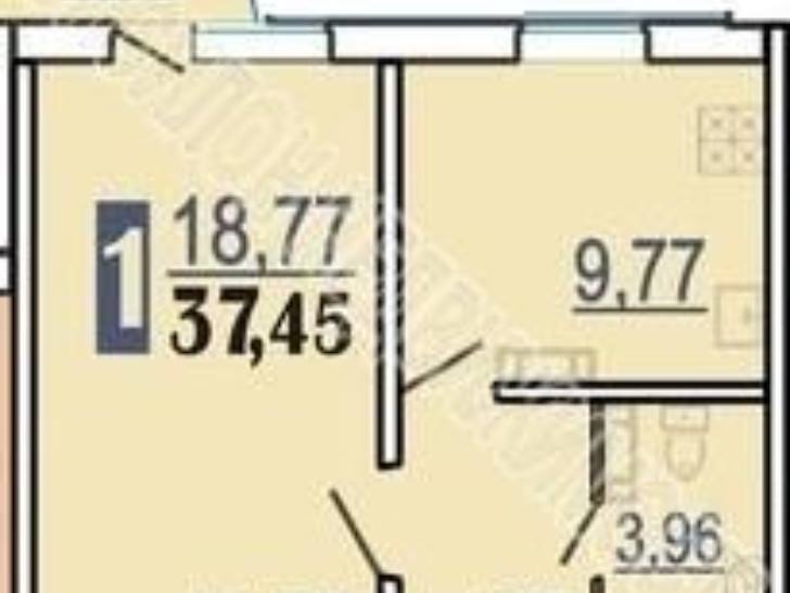 Продажа однокомнатной квартиры на проспекте победы, 34 в кур.