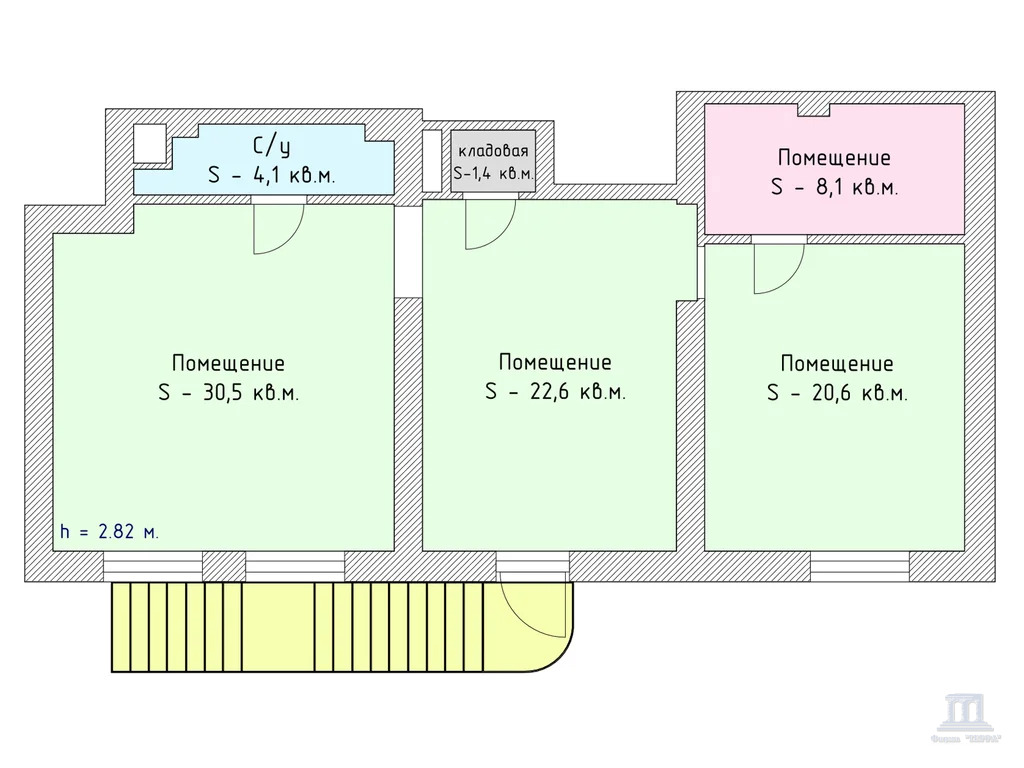 Продажа коммерческой недвижимости, 87м <sup>2</sup>, Ростов-на-Дону, ул. Пушкинская,  4/58